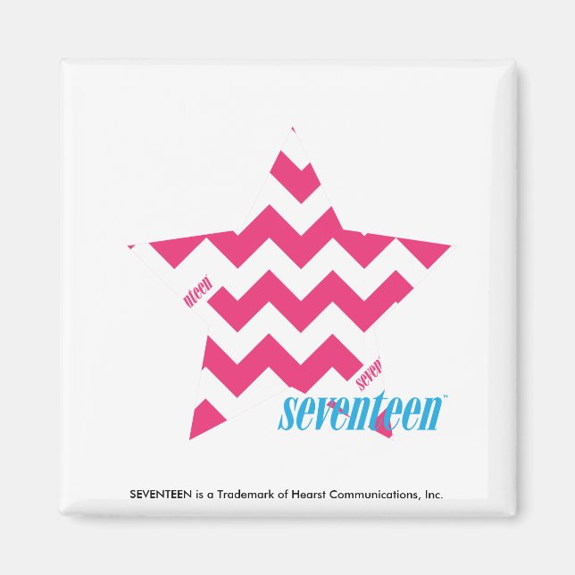 Aimant ZigZag Magenta 2 (Devant)