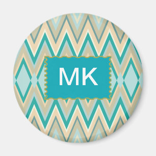 Aimant zigzag-téléphones diagonale