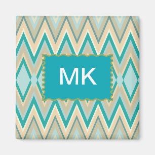 Aimant zigzag-téléphones diagonale