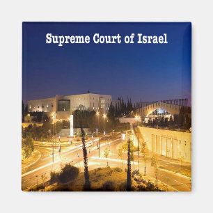 Aimant zIL009 COUR SUPRÊME D'ISRAËL, Jérusalem. Réfrigéra