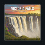 Aimant Zimbabwe Victoria Falls Travel<br><div class="desc">Victoria Falls, l'une des merveilles naturelles les plus époustouflantes du monde, est située à la frontière entre la Zambie et le Zimbabwe en Afrique australe. Connues localement sous le nom de "Mosi-oa-Tunya", ce qui signifie "La Fumée que Thunders", les chutes sont formées par le puissant fleuve Zambezi qui plonge sur...</div>