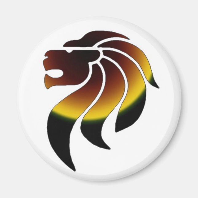 Aimant ZioN4US - LION (Devant)