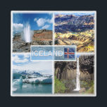 Aimant zIS004 LANDMANNALAUGAR - Islande - Frigo<br><div class="desc">Vous y trouverez le souvenir de vos vacances. Cette catégorie contient des souvenirs de nombreux endroits dans : Islande - Erupting geyser - Landmannalugar - Jokulsarlon - Svartifoss. Amaze amis et parents avec les souvenirs uniques de votre grand voyage! Essayez-nous !</div>