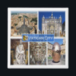 Aimant zIT000 ROME Vatican City. Carré de Saint-Pierre,<br><div class="desc">Vous y trouverez le souvenir de vos vacances. Cette catégorie contient des aimants frigorifiques de nombreux endroits dans : Europe (zIT000 ROME Vatican City. Carré Saint Pierre, Basilique Saint Pierre - Pietà de Michel-Ange - L'intérieur de la Chapelle Sixtine). Amaze amis et parents avec les souvenirs uniques de votre grand...</div>