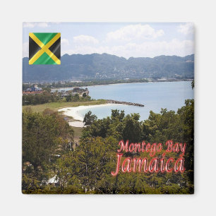 Aimant zJM010 JAMAICA, Montego Bay, Amérique, Frigo