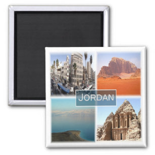 Aimant zJO004 AMMAN panorama, Jordanie, Asie, Frigo