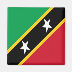 Aimant zKN001 SAINT KITTS And NEVIS, FLAG, America,Fridge