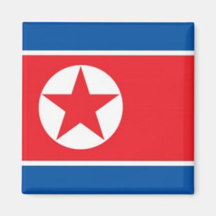 Aimant zKP001 Corée du Nord - FLAG, Fridge
