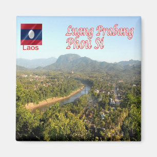 Aimant zLA013 PHOU SI Luang Prabang, Laos, Asie, Frigo