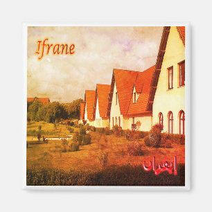 Aimant zMA011 IFRANE, Maroc, Afrique, Réfrigérateur