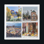 Aimant zMA017 MARRAKECH mosaïque, Maroc, Afrique, Fridge<br><div class="desc">Vous y trouverez le souvenir de vos vacances. Cette catégorie contient des aimants frigorifiques de nombreux endroits au Maroc. (zMA017 MARRAKECH mosaïque, Maroc, Afrique, aimant frigo). Amaze amis et parents avec les souvenirs uniques de votre voyage. Essaie-nous ! #LeoPepeDesign - jardin de la majorité, place jemaa el fnaa, musée d'art...</div>