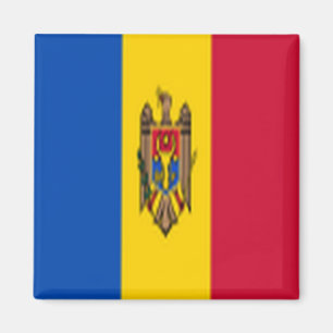 Aimant zMD001 DRAPEAU moldave, Moldavie, réfrigérateur