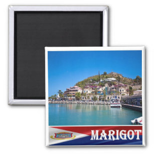 Magnet / aimant pour le frigo: canal st. martin - Un grand marché