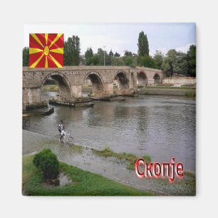 Aimant zMK005 SKOPJE, Macédoine du Nord, Europe