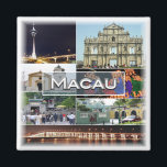 Aimant zMO005 MACAU OU MACAO, Asie, réfrigérateur<br><div class="desc">Vous y trouverez le souvenir de vos vacances. Cette catégorie contient des aimants frigorifiques de nombreux endroits à Macao. (zMO005 MACAU OU MACAO, Asie, aimant frigo). Amaze amis et parents avec les souvenirs uniques de votre voyage. Essaie-nous ! #LeoPepeDesign - tour de macau, ruines de saint paul's, forteresse de guia,...</div>
