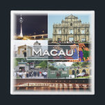 Aimant zMO005 MACAU OU MACAO, Asie, réfrigérateur<br><div class="desc">Vous y trouverez le souvenir de vos vacances. Cette catégorie contient des aimants frigorifiques de nombreux endroits à Macao. (zMO005 MACAU OU MACAO, Asie, aimant frigo). Amaze amis et parents avec les souvenirs uniques de votre voyage. Essaie-nous ! #LeoPepeDesign - tour de macau, ruines de saint paul's, forteresse de guia,...</div>