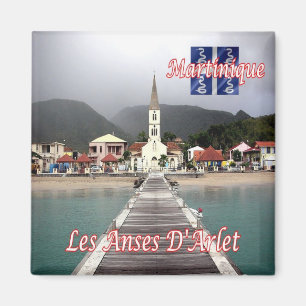 Aimant zMQ007 LES ANSES D'ARLET, Martinique, Frigo