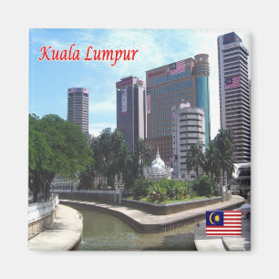 Aimant zMY008 MASJID JAMEK Kuala Lumpur, Malaisie, Frigo