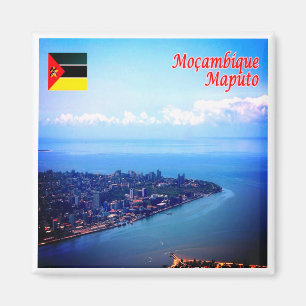 Aimant zMZ009 MAPUTO, Mozambique, Afrique, Frigo