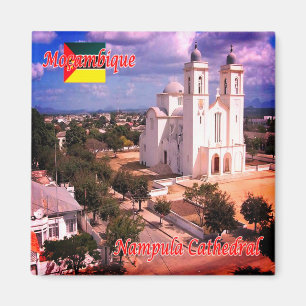 Aimant zMZ010 MOZAMBIQUE, Cathédrale de Nampula, Réfrigér