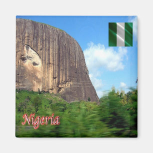 Aimant zNG010 NIGERIA, Zumarock, Afrique, Fidge