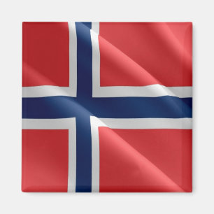 Aimant zNO002 DRAPEAU NORVÉGIEN, Norvège, réfrigérateur