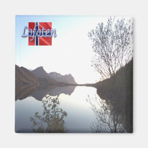 Aimant zNO137 LOFOTEN panorama, Norvège, Frigo