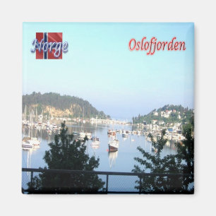 Aimant zNO154 OSLOFJORDEN, Norvège, Europe, Fridge