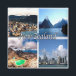 Aimant zNZ005 NOUVELLE-ZÉLANDE, mosaïque, Océanie, réfrig<br><div class="desc">Vous y trouverez le souvenir de vos vacances. Cette catégorie contient des aimants frigorifiques de nombreux endroits en Nouvelle-Zélande. Amaze amis et parents avec les souvenirs uniques de votre grand voyage! Essayez-nous !</div>