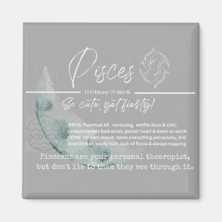 Aimant zodiaque - Poissons