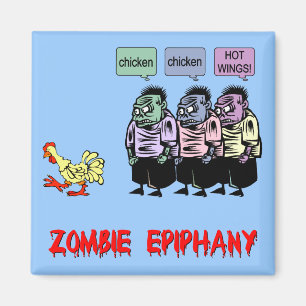 Aimant Zombi drôle