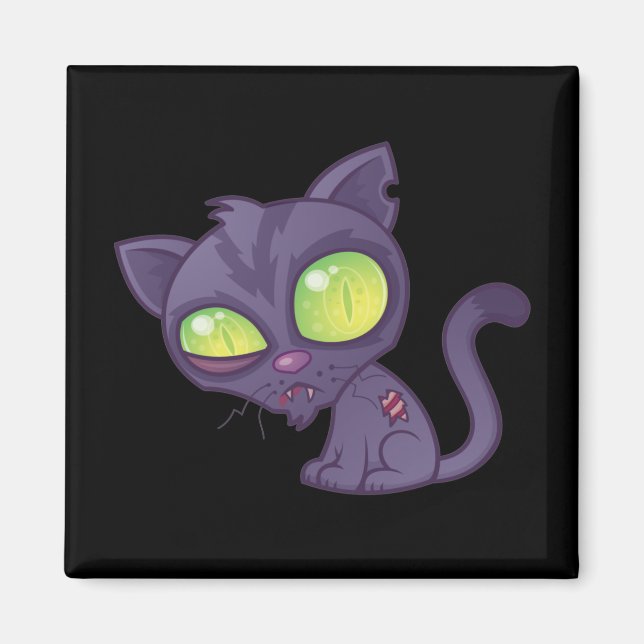 Aimant Zombie Kitty (Devant)