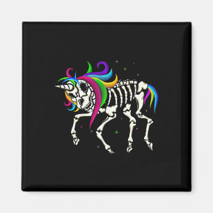 Aimant Zombiecorn Zombie Licorne Halloween Femmes Filles