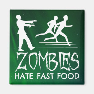 Aimant Zombies Hait Fast Food