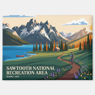 Aimant Zone de loisirs nationale de Sawtooth États-Unis