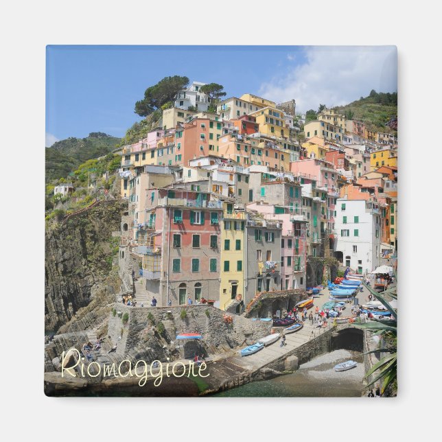 Aimant zone du village de Riomaggiore dans les Cinque Ter (Devant)