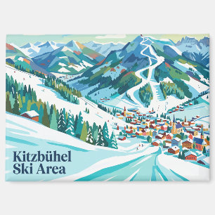 Aimant Zone skiable de Kitzbühel Autriche