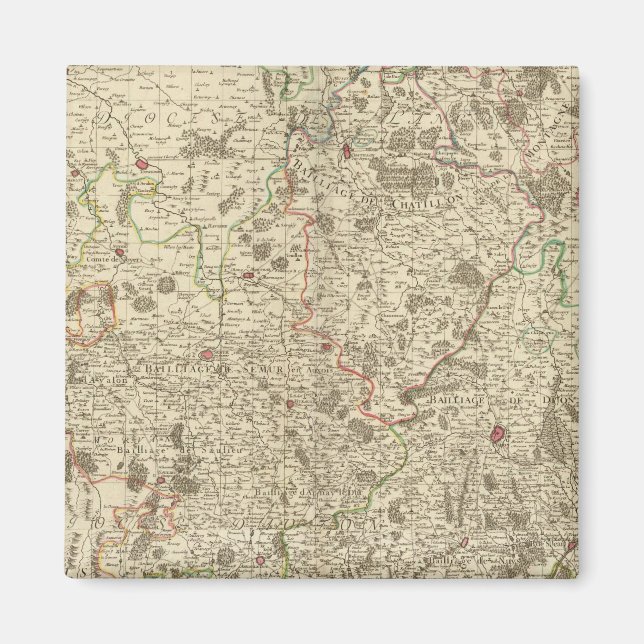 Aimant Zones urbaines de France (Devant)