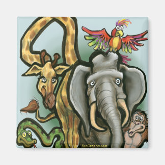 Aimant Zoo Animaux
