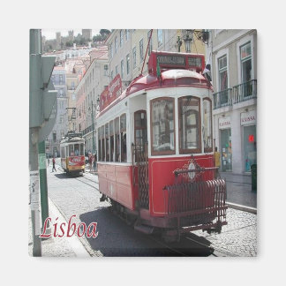 Aimant zPT014 Tram Streetcar LISBON, Portugal, Fridge