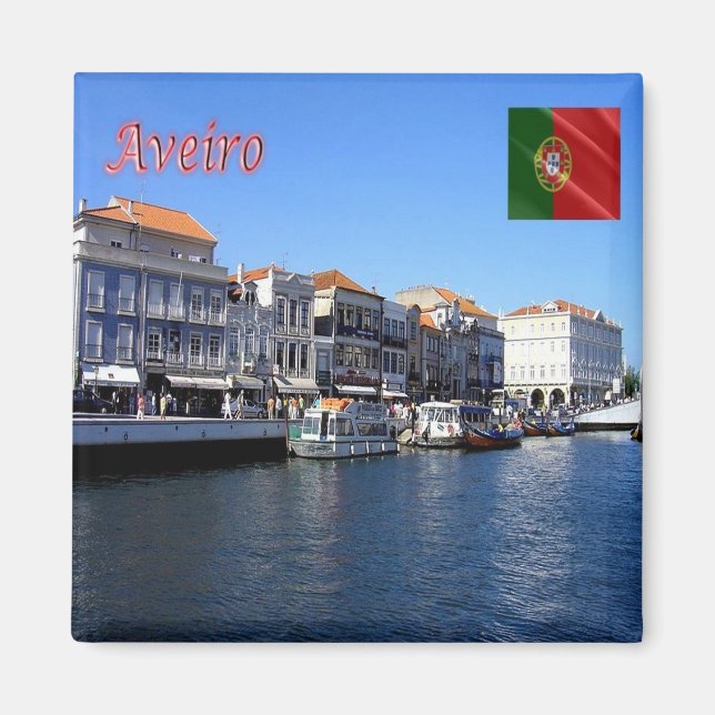 Aimant zPT025 AVEIRO, Portugal, Europe, Fridge (Devant)