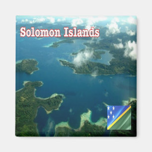 Aimant zSB007 ÎLES SOLOMON, Océanie, Réfrigérateur