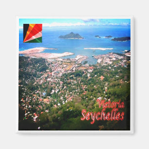 Aimant zSC016 VICTORIA, Seychelles, Afrique, Réfrigérateu