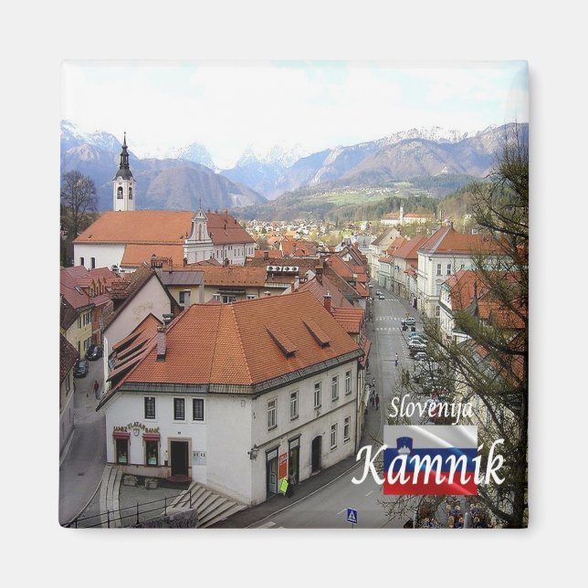 Aimant zSI011 KAMNIK, Slovénie, Europe, Frigo (Devant)