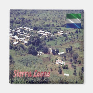 Aimant zSL003 SIERRA LEONE, Bafodia, Afrique de l'Ouest,
