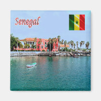 zSN008 SÉNÉGAL, Île de Port de Gorée, Réfrigérateu