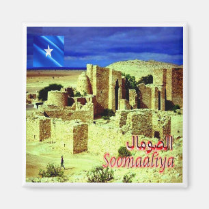 Aimant zSO005 SOMALIE, Château de Taleh, Afrique, Réfrigé