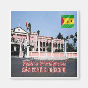 Aimant zST006 SAO TOME' Le Palais Présidentiel, Réfrigéra