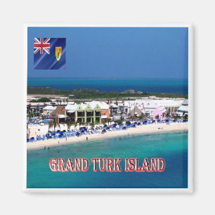 Aimant zTC005 GRAND TURK ISLAND, Turks and Caicos, Frigo