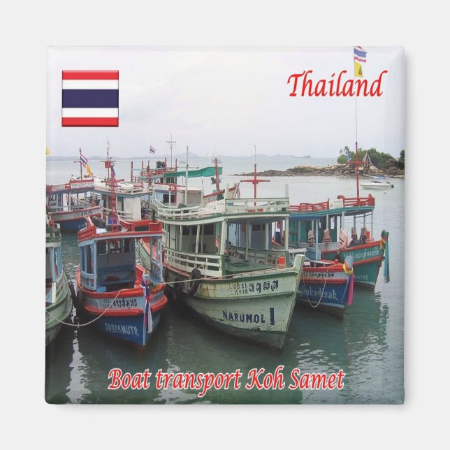 Aimant zTH015 KO SAMET près de RAYONG, Thaïlande, Fridge (Devant)